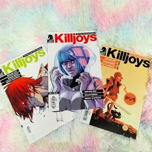 Killjoys Comics #3 #4 and Variant #6